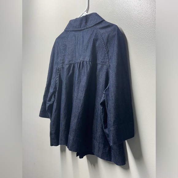 Sandro Sportswear Denim Dual Pocket Jacket - Picture 5 of 7